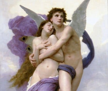 The Abduction of Psyche by Bouguereau Magna Canvas