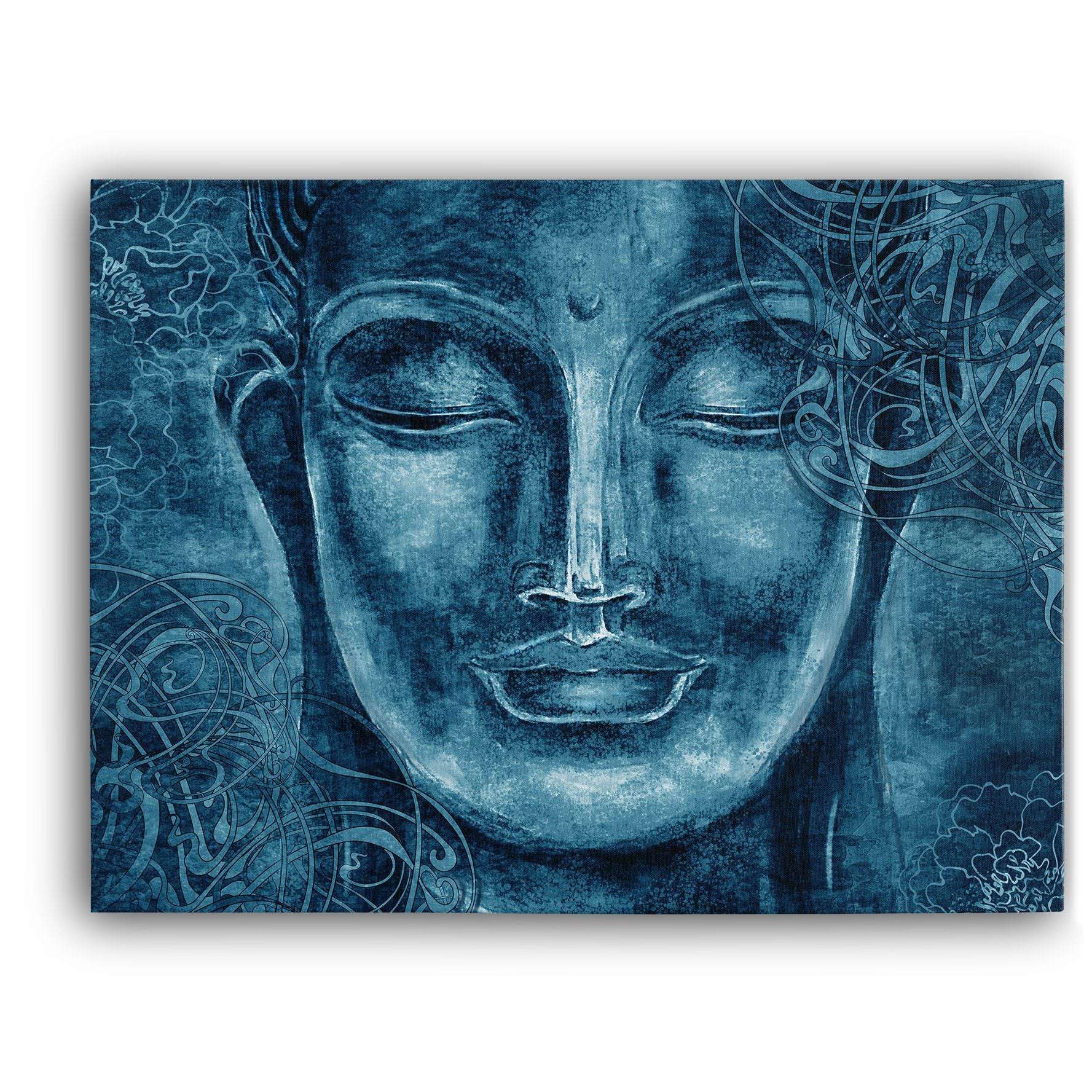 Blue Expression Canvases
