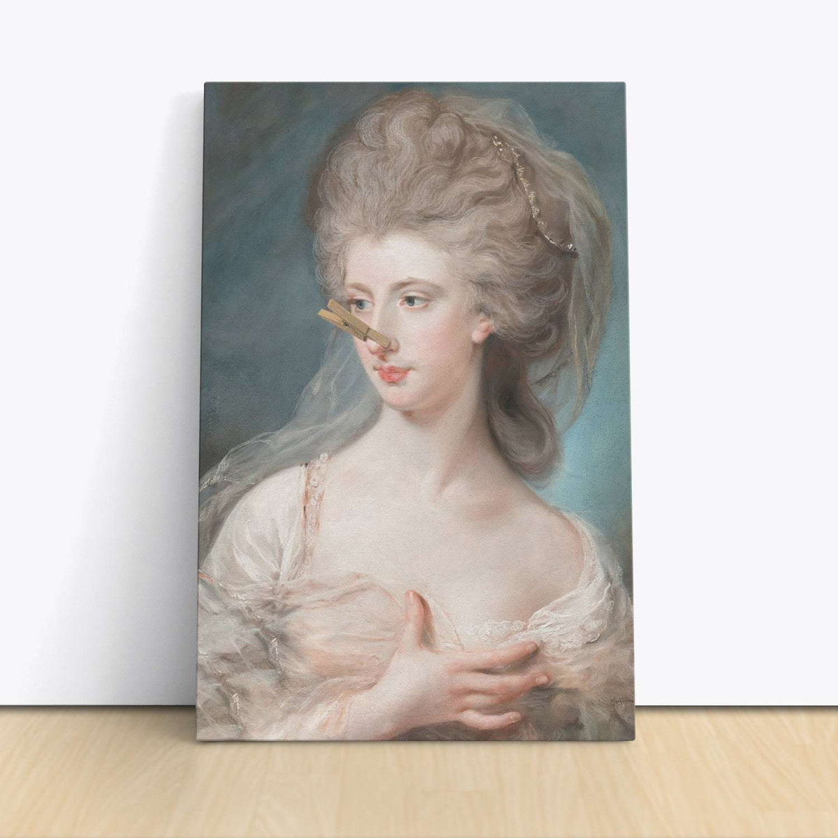 Fancy Bathroom Portrait