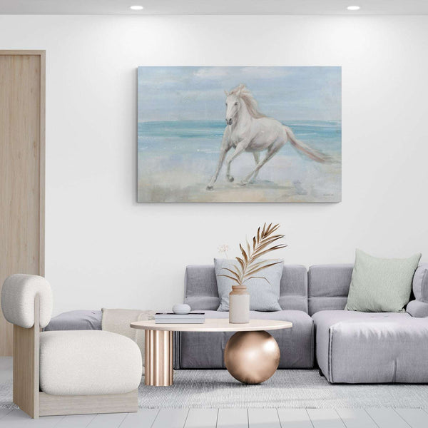 Gallop On The Beach - Magna Canvas