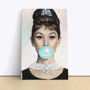 Audrey Hepburn Bubble Gum