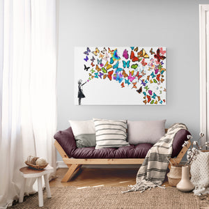 Ballet Dancer Underwater Canvas Magna Canvas 