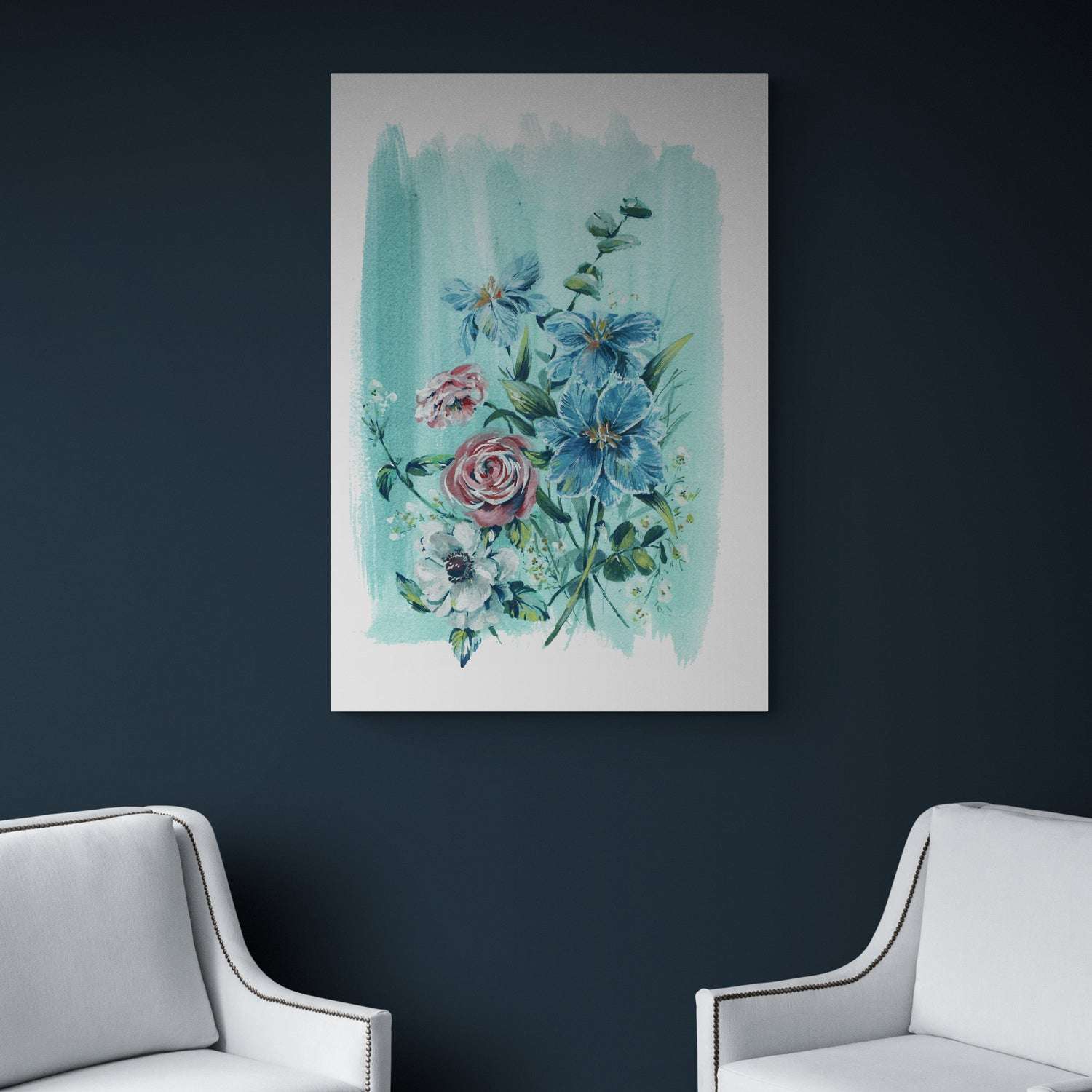 Blue Flower Bouquet
