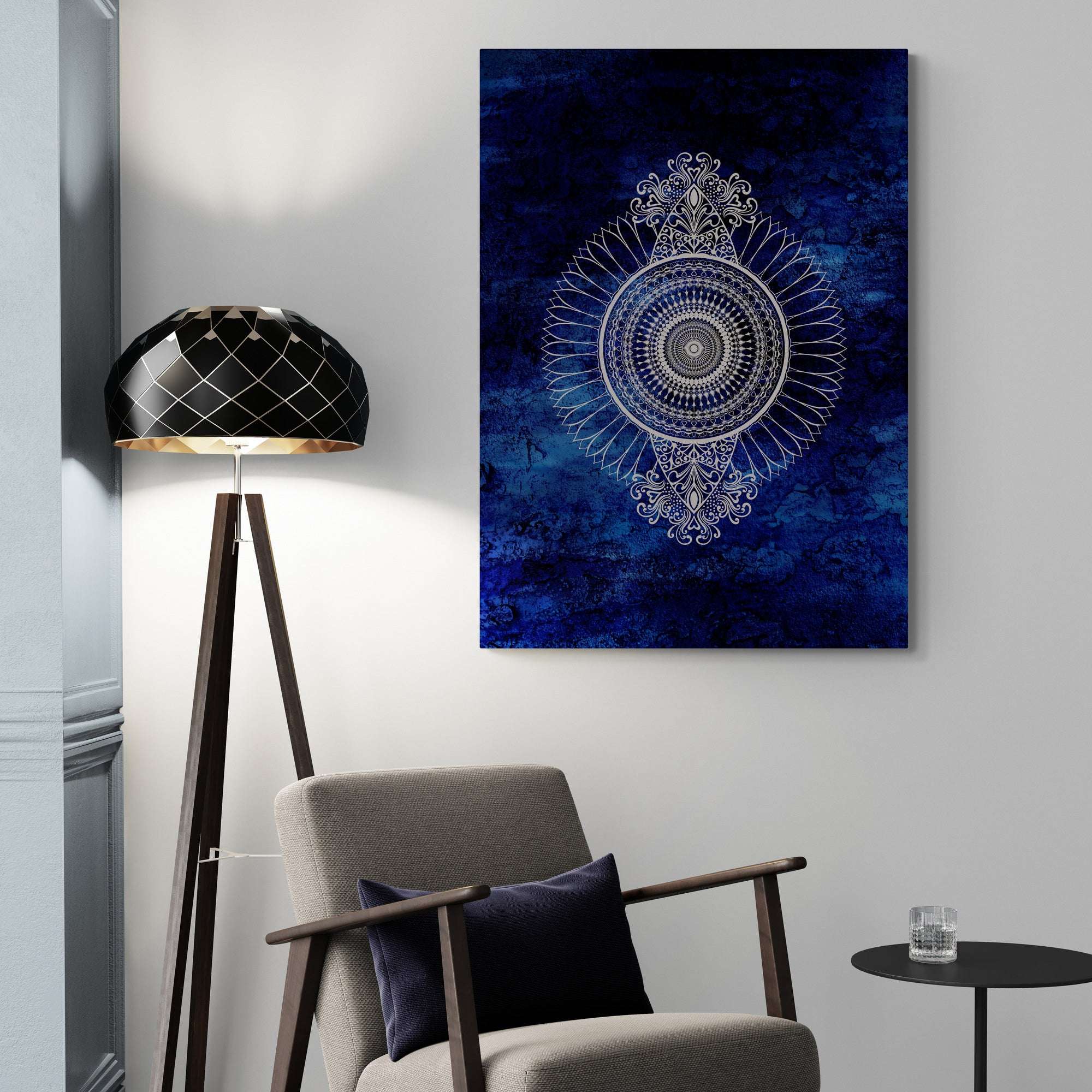 Mandala Dark Blue