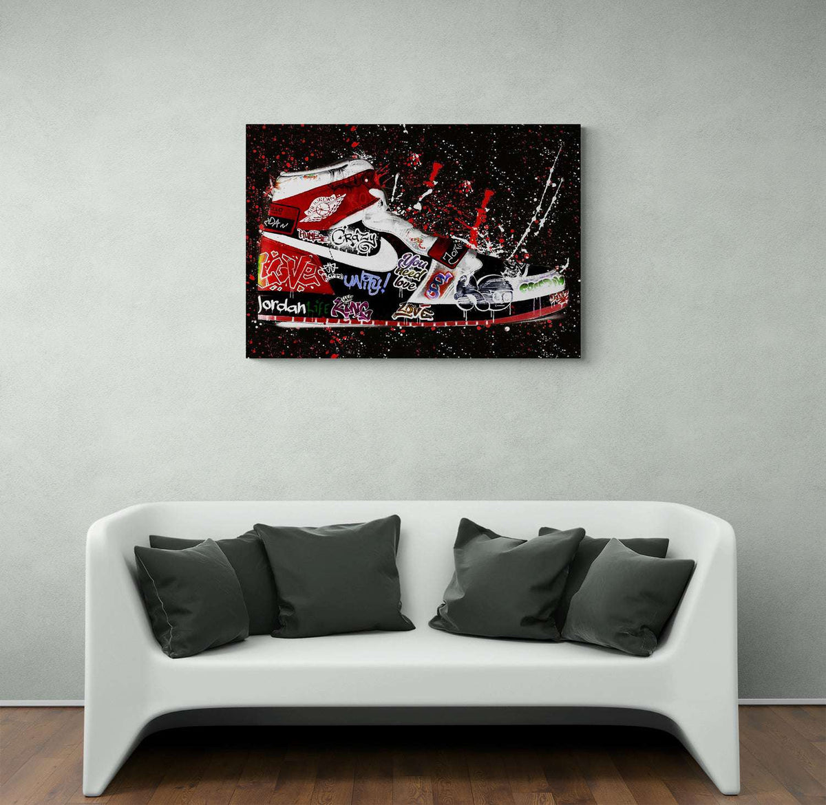 Jordan Air Sneaker Black