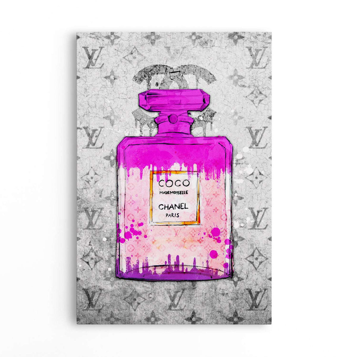 Pink Chanel Canvas