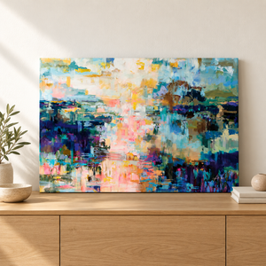 Joy of My Life by Jeanette Vertentes – sofa canvas mockup