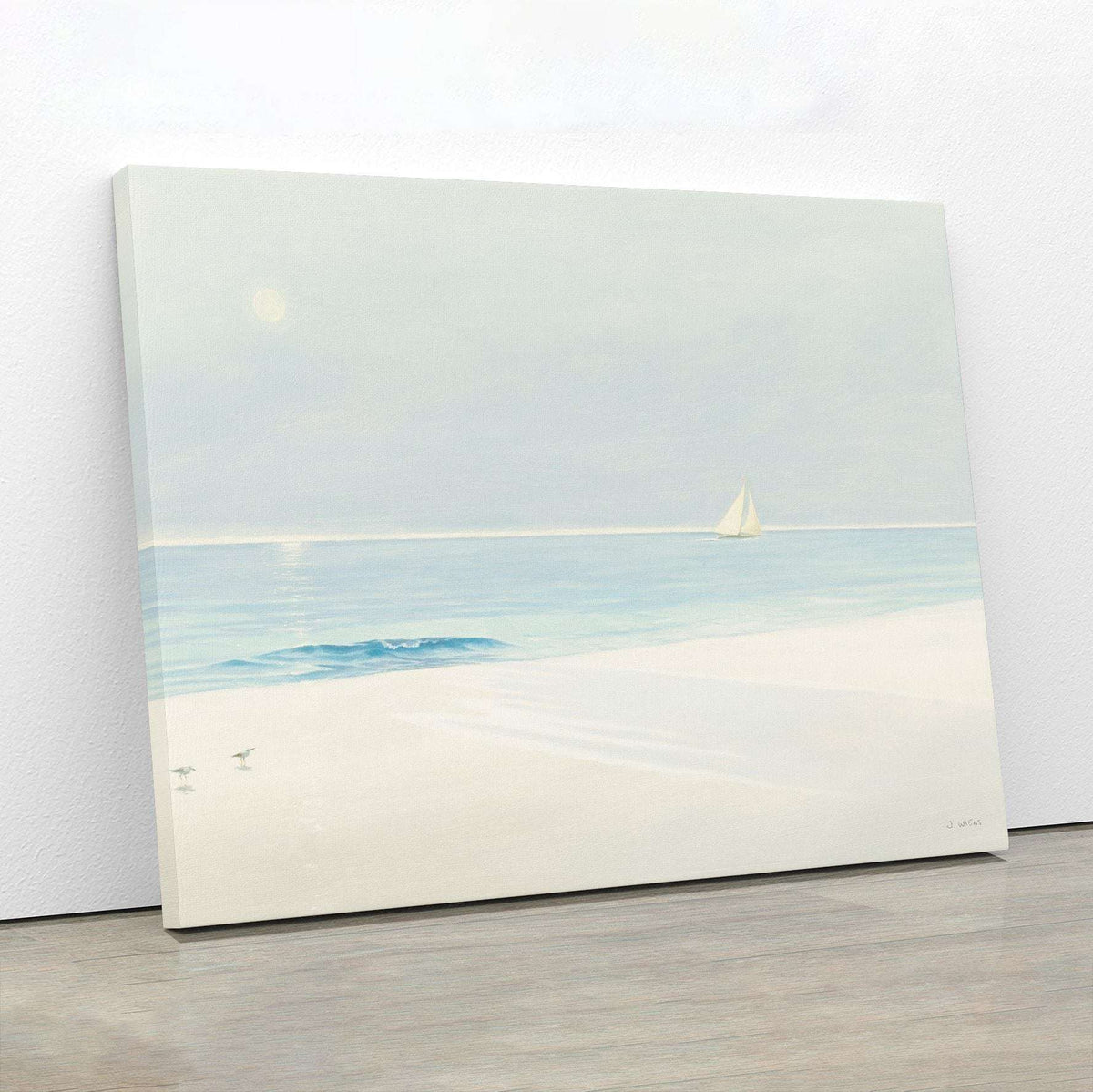 Serene Beach Canvas Wido 