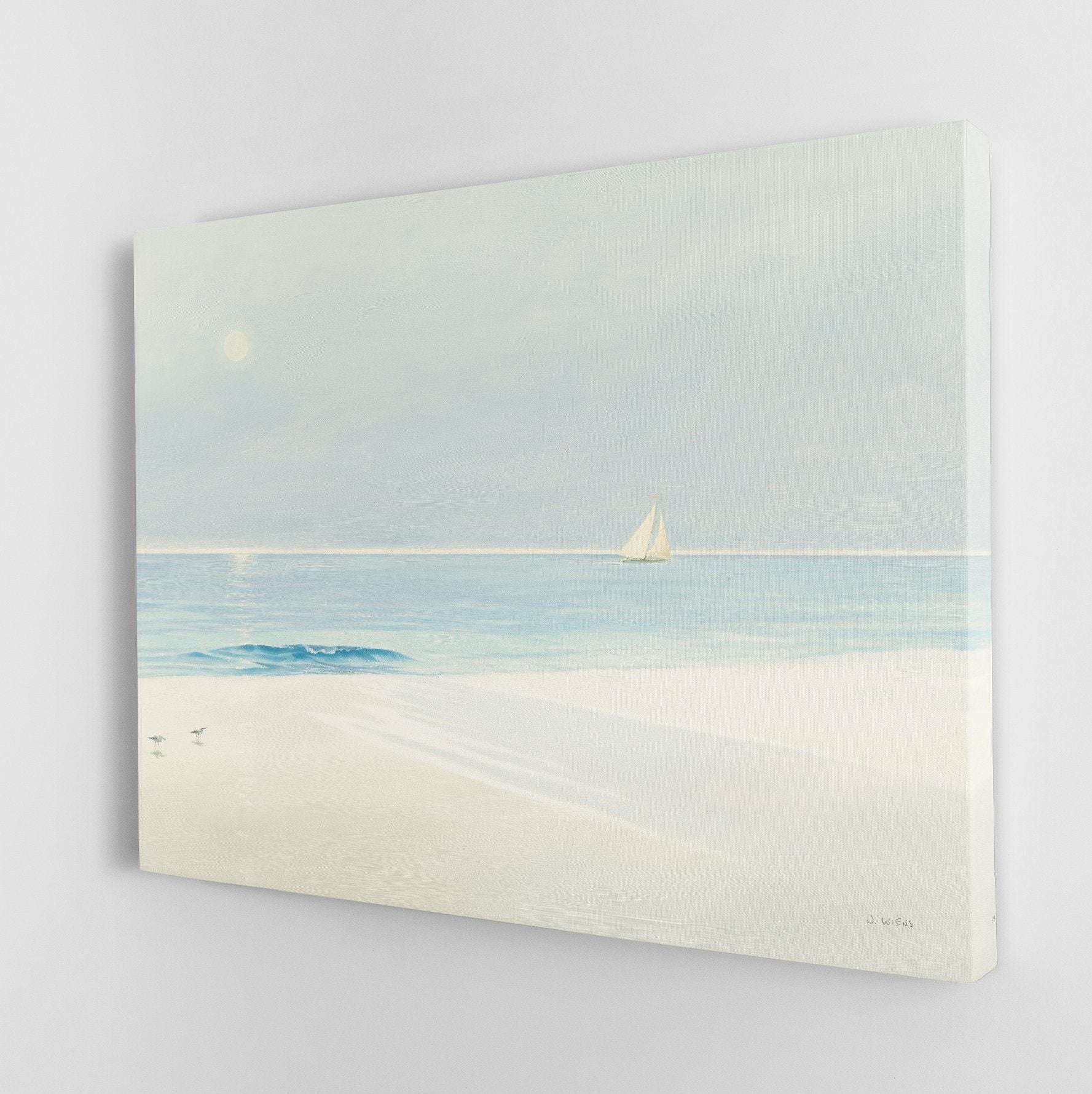 Serene Beach Canvas Wido 