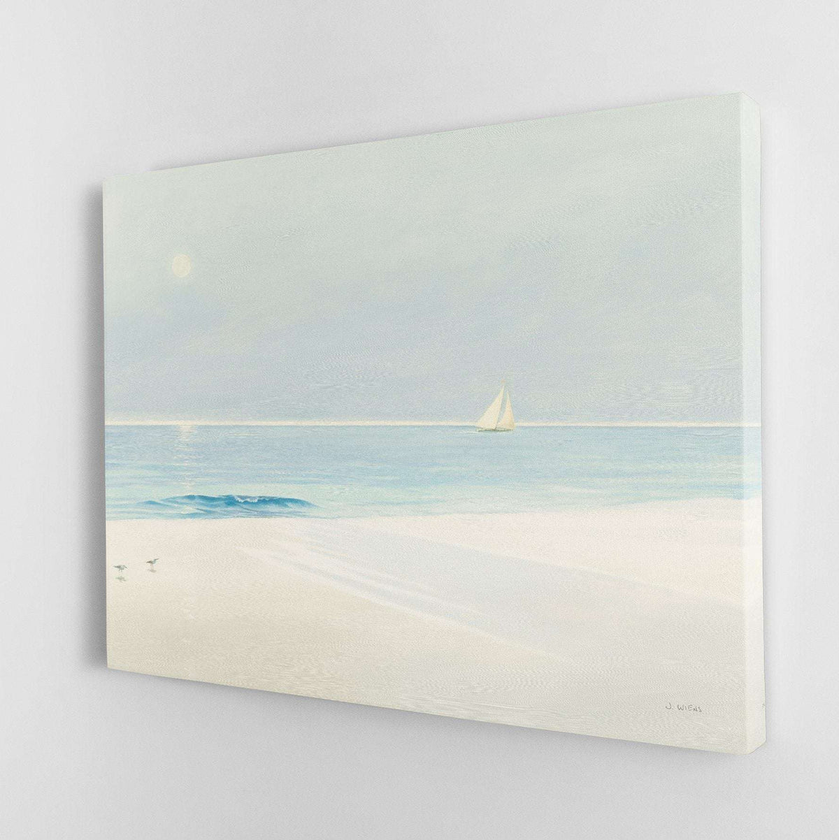 Serene Beach Canvas Wido 