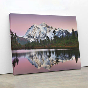 Mount Shukan Reflection Canvas Wido 