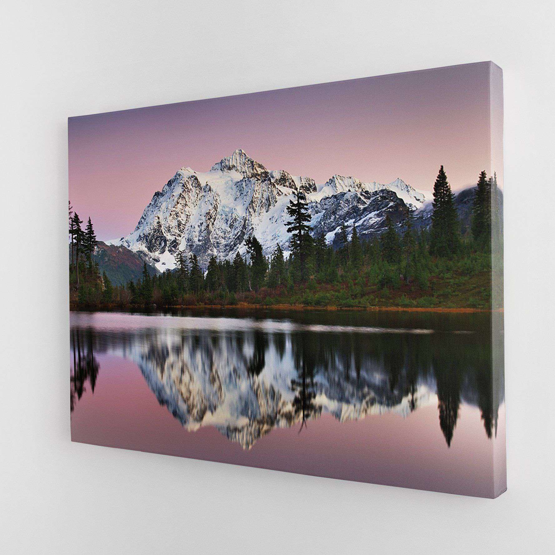 Mount Shukan Reflection Canvas Wido 