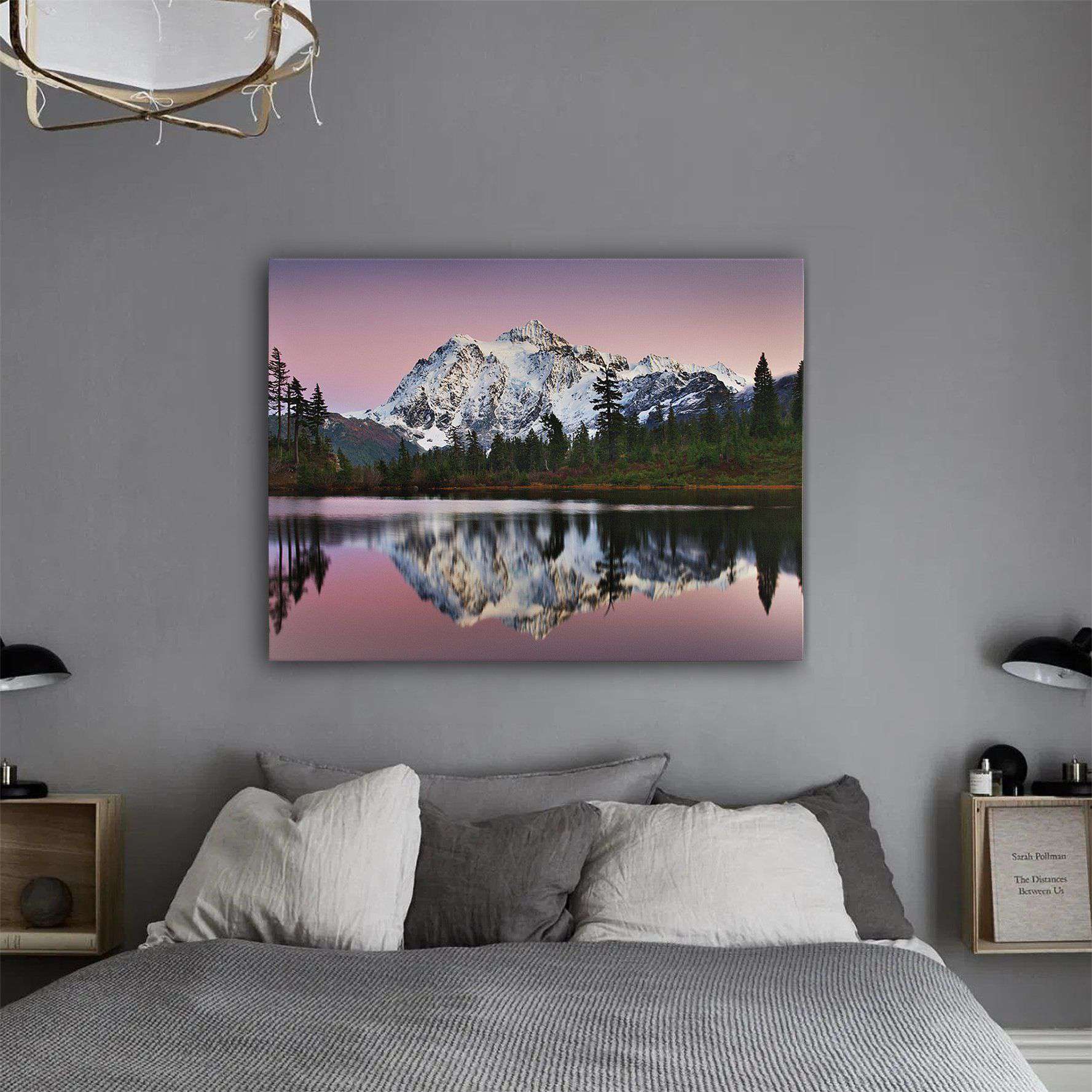 Mount Shukan Reflection Canvas Wido 