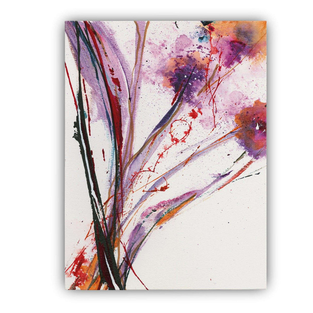 Floral Explosion III Canvas Wido 