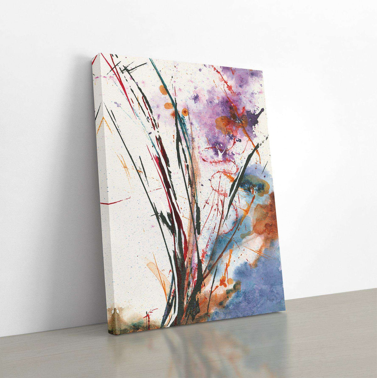 Floral Explosion IV Canvas Wido 