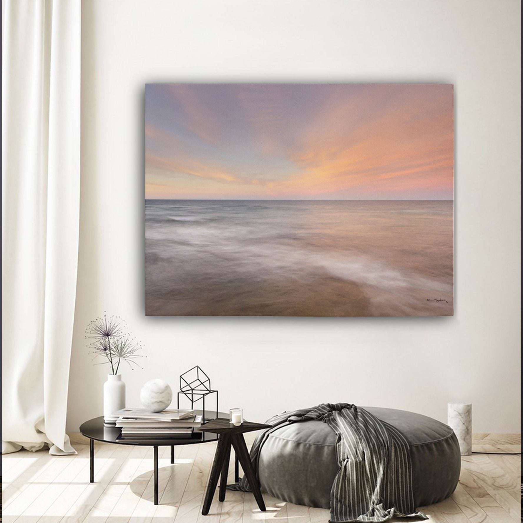 Lake Superior Clouds II Canvas Wido 