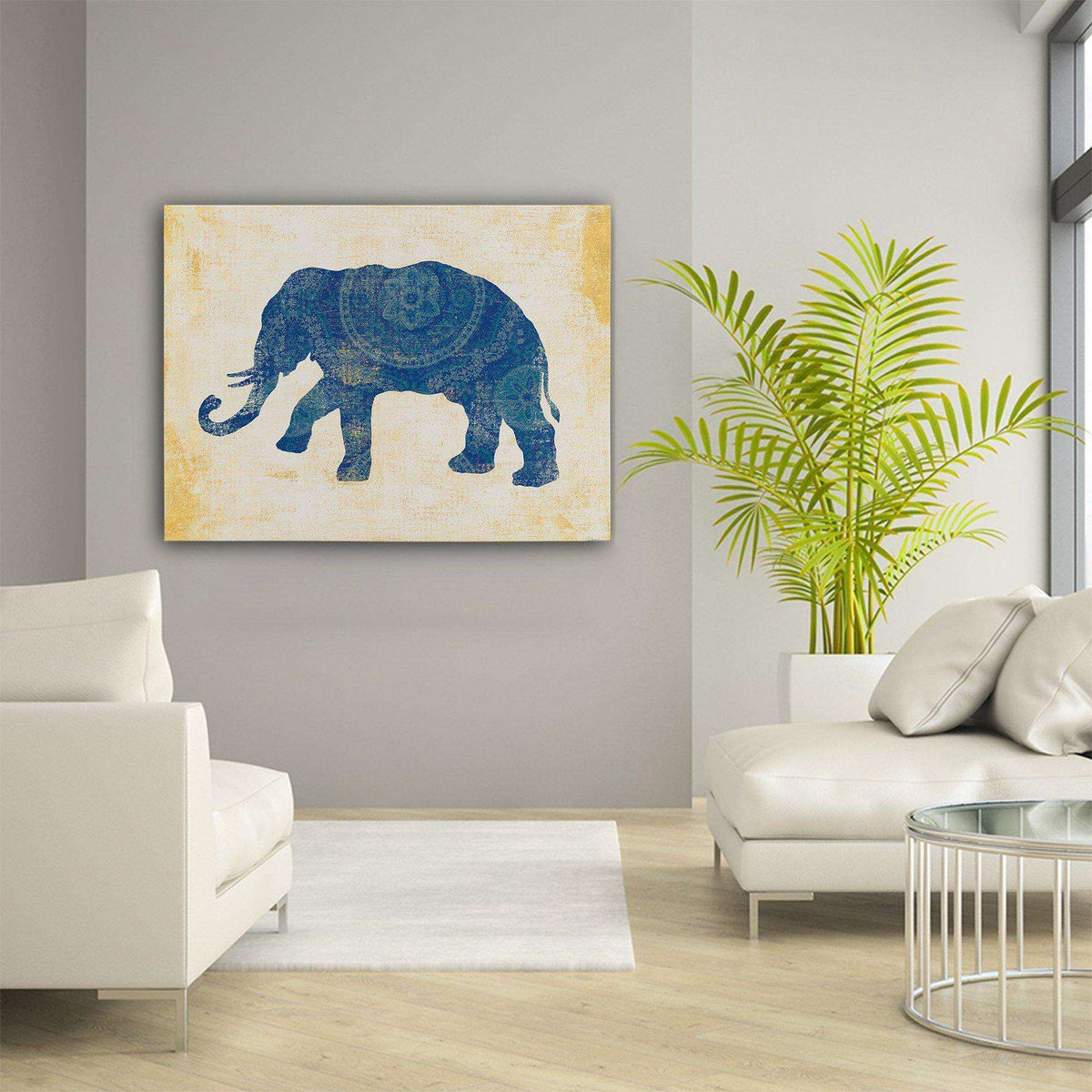 Raja Elephant II Canvas Wido 