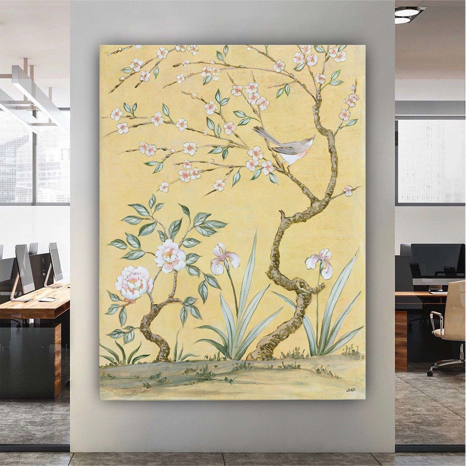 Spring Mural I Canvas Wido 