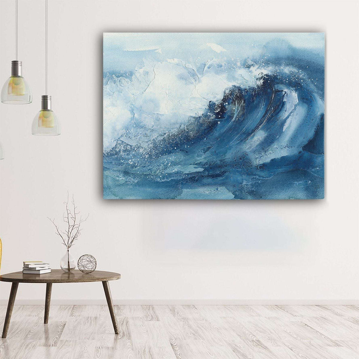 Waves V Canvas Wido 