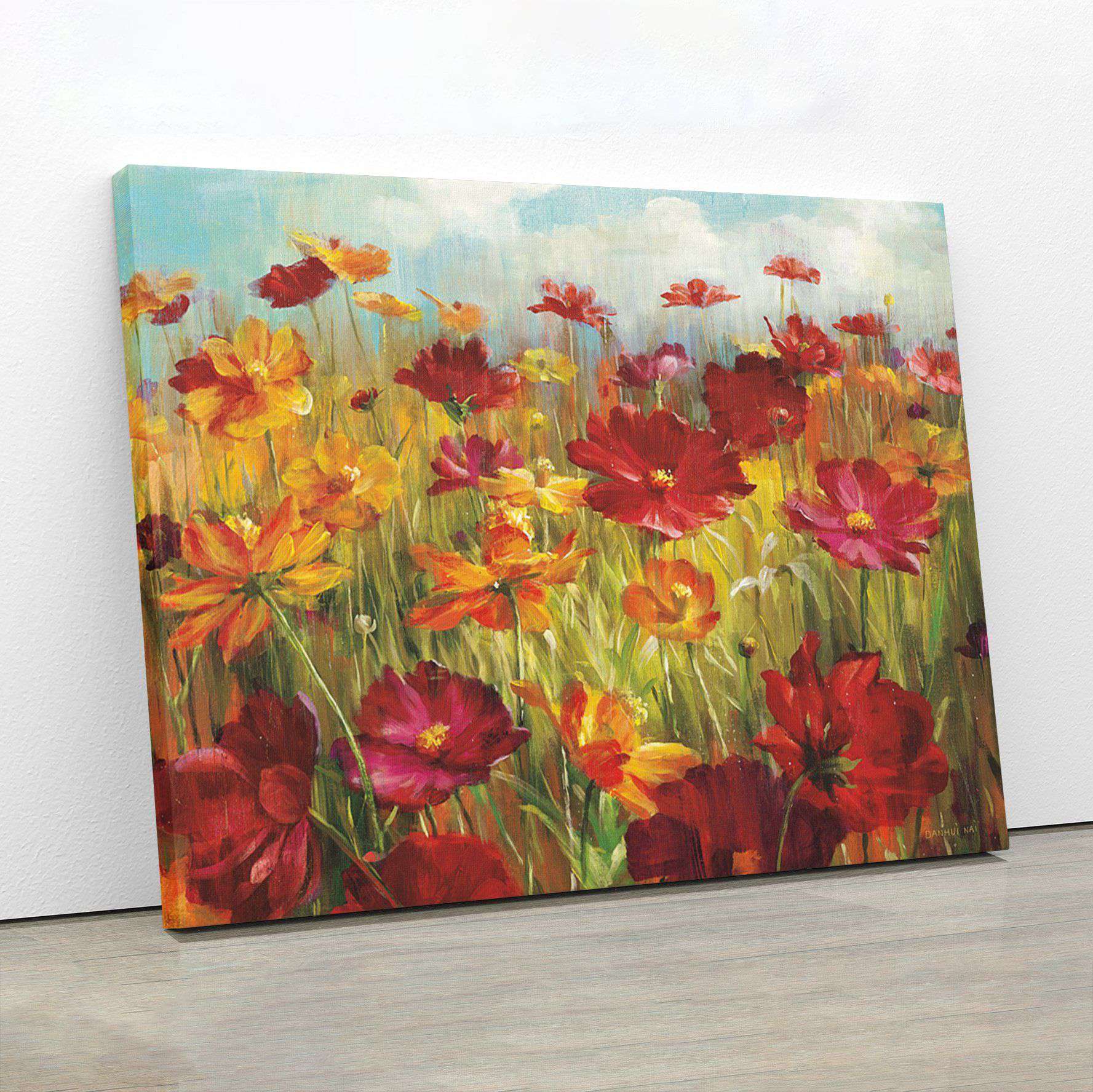 Cosmos In The Field Canvas Wido 