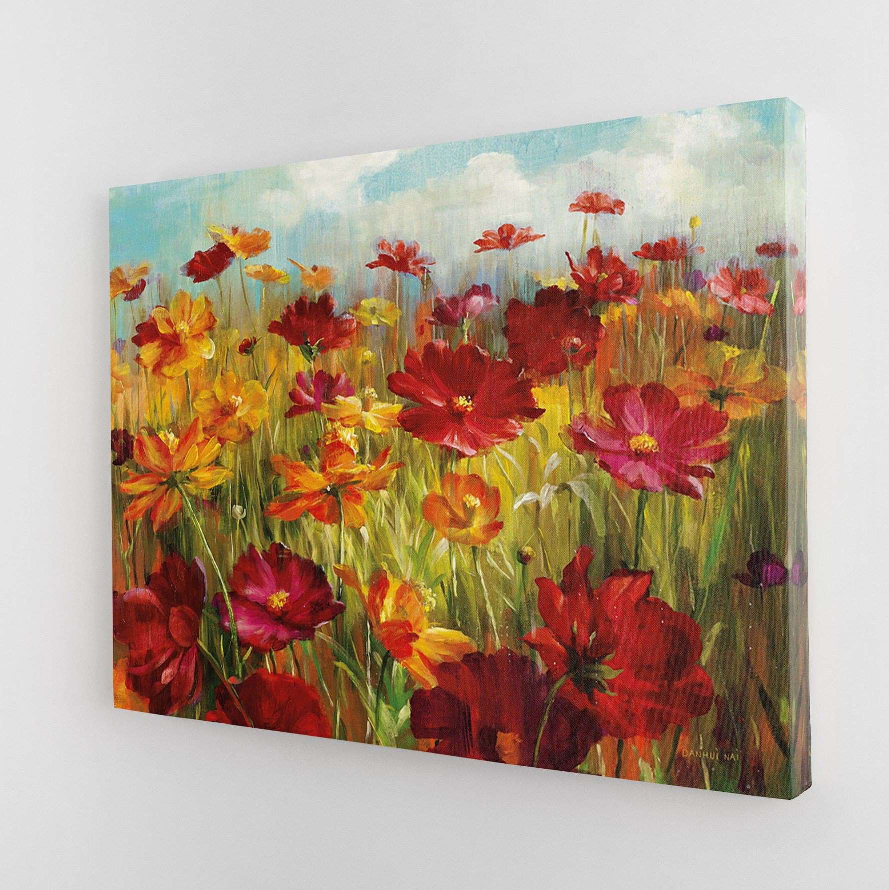 Cosmos In The Field Canvas Wido 