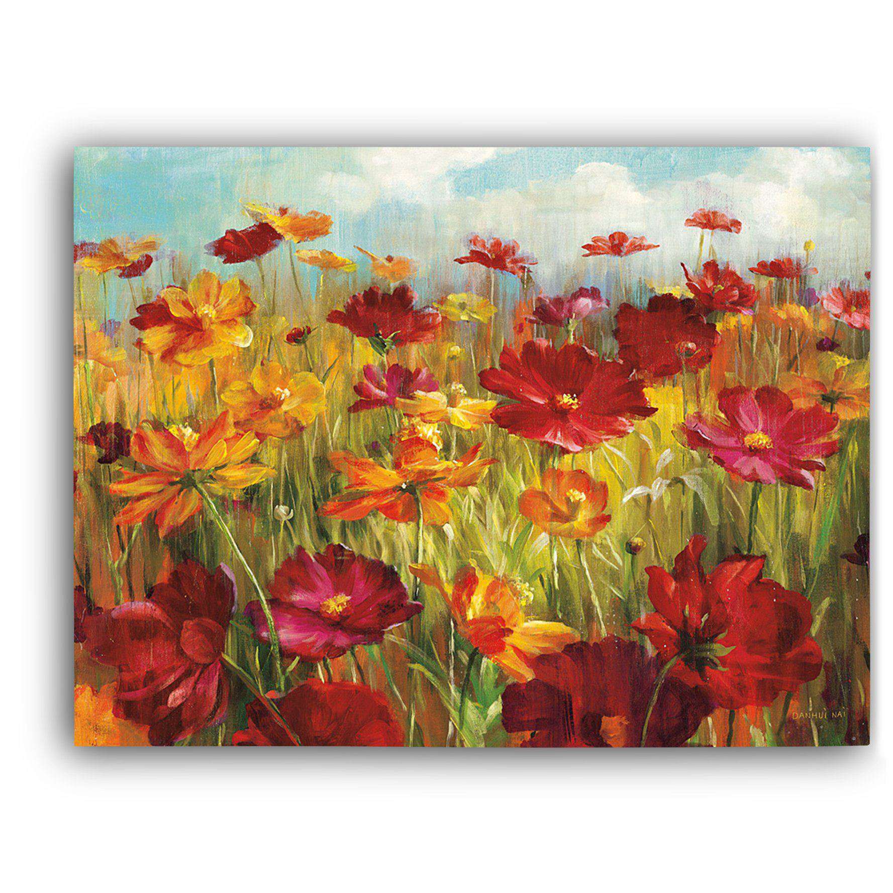 Cosmos In The Field Canvas Wido 