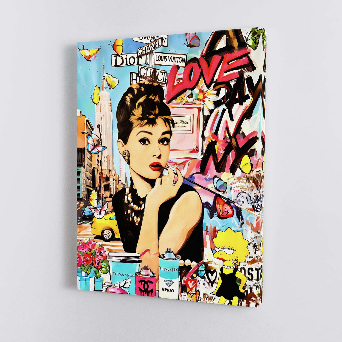 Audrey Hepburn Graffiti