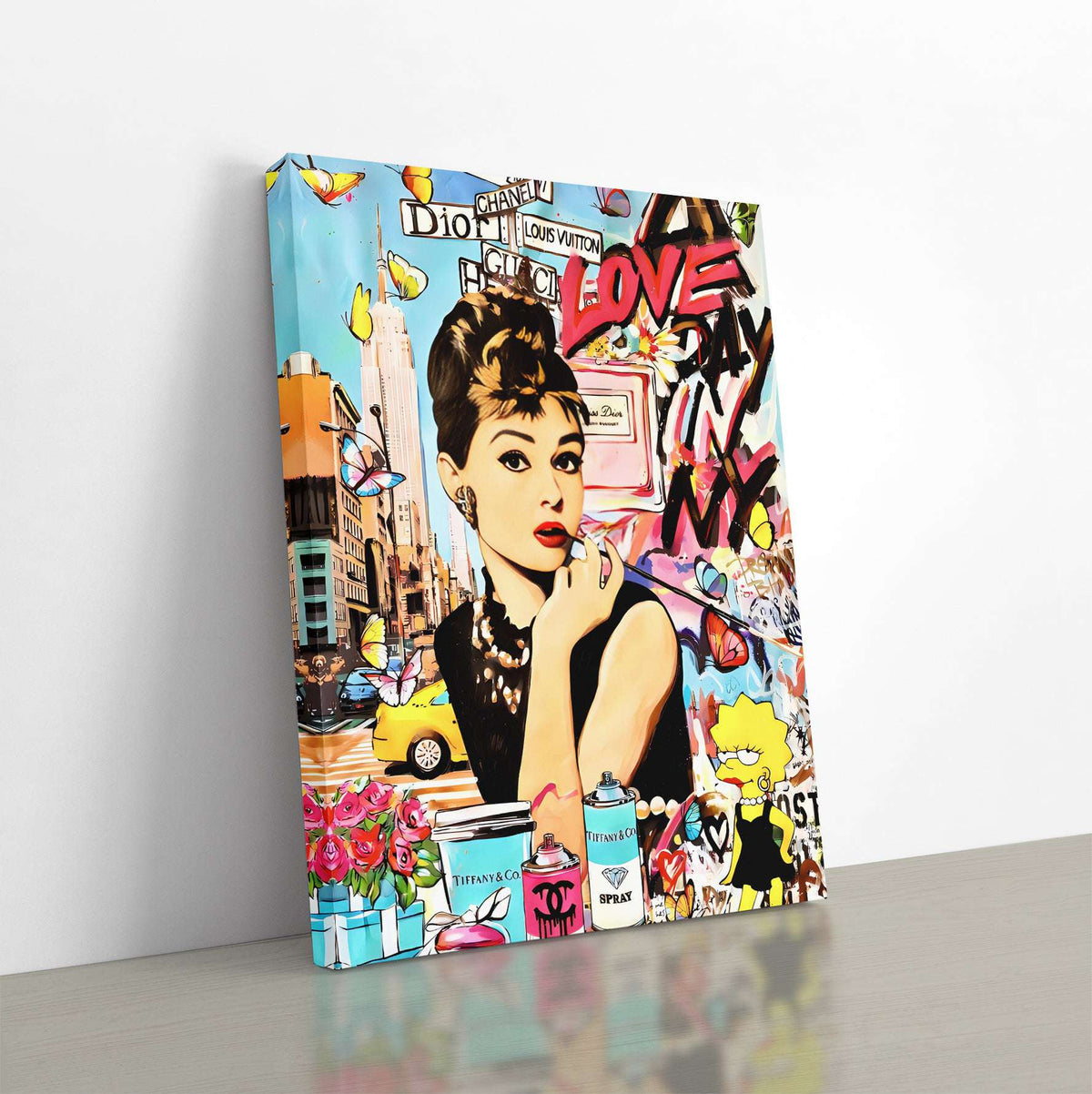 Audrey Hepburn Graffiti