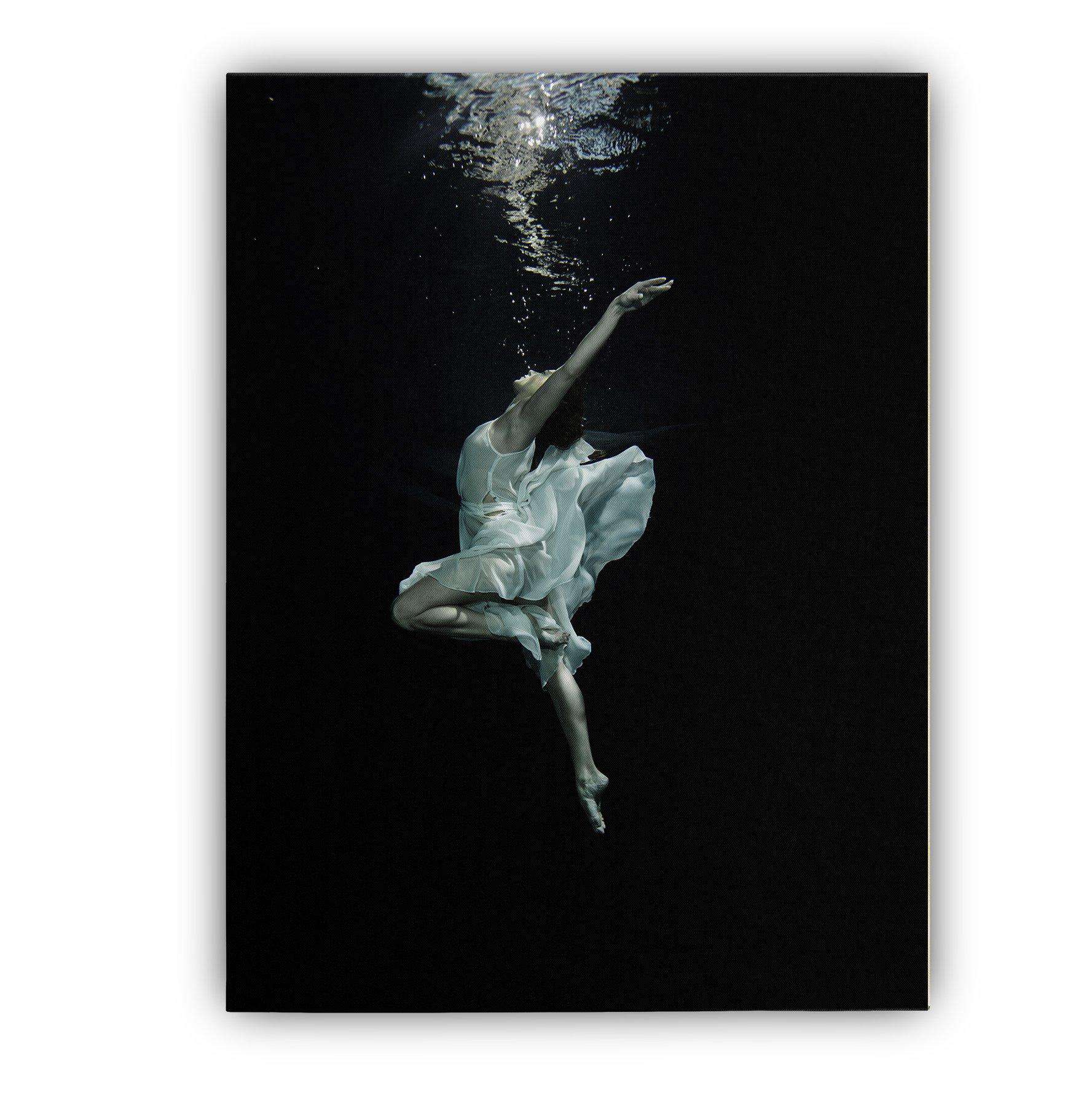 Ballet Dancer Underwater Canvas Magna Canvas 