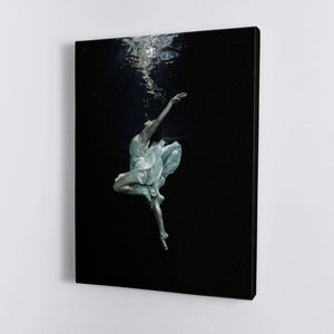 Ballet Dancer Underwater Canvas Magna Canvas 