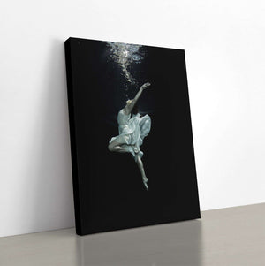 Ballet Dancer Underwater Canvas Magna Canvas 