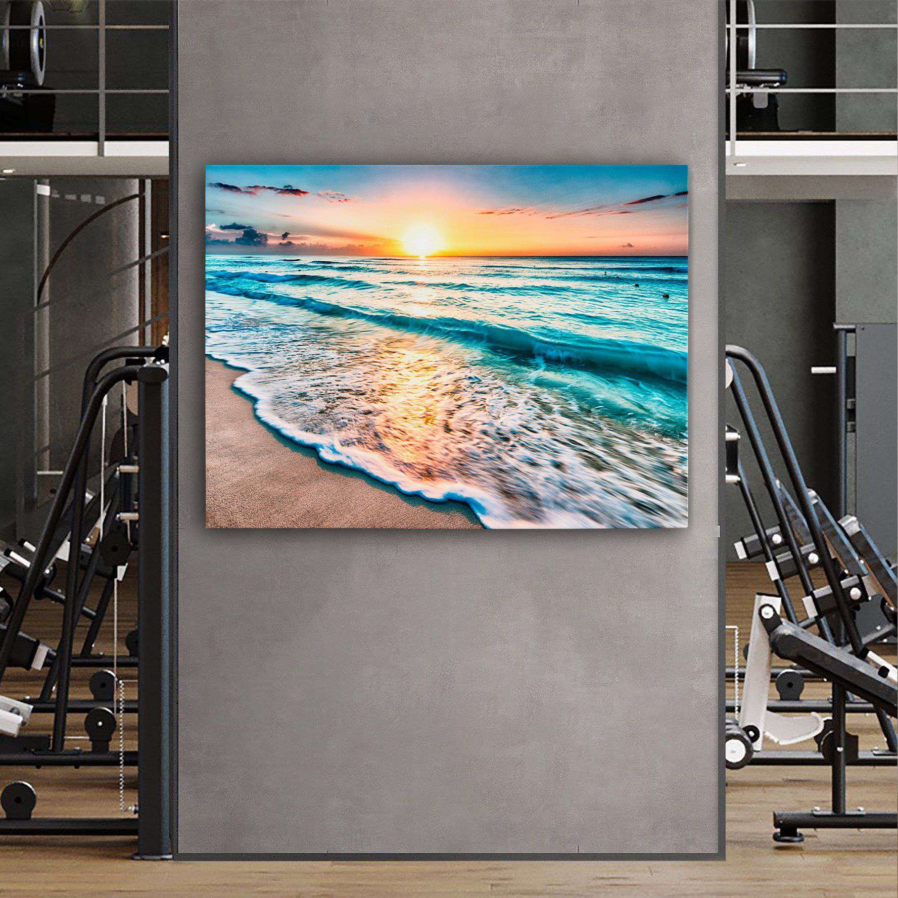 Stunning Beach Canvas Wido 