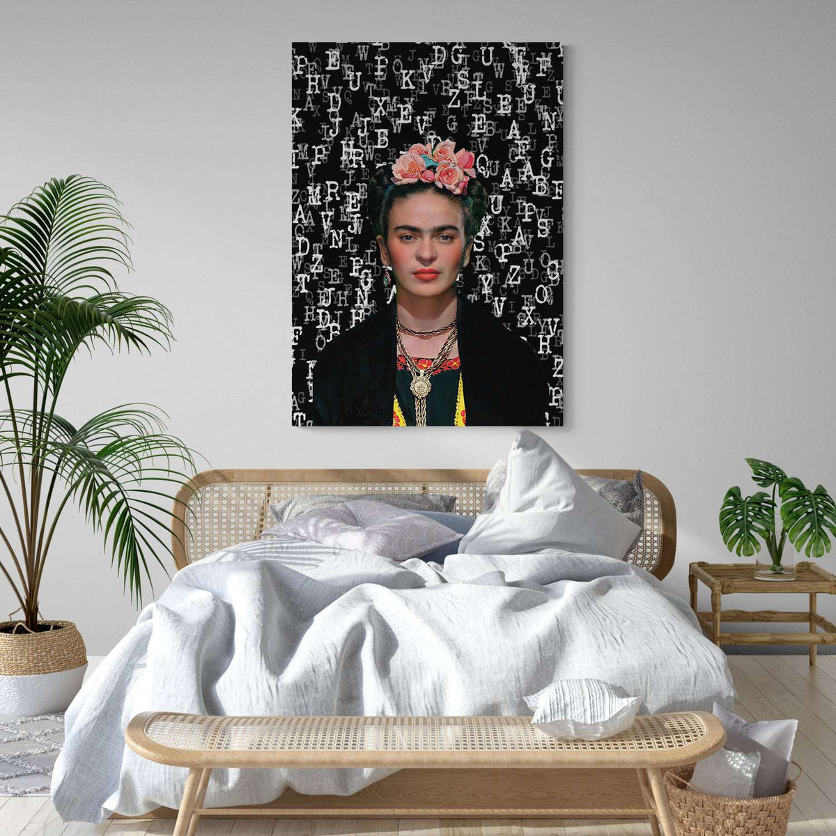 Frida Kahlo Letters - Magna Canvas