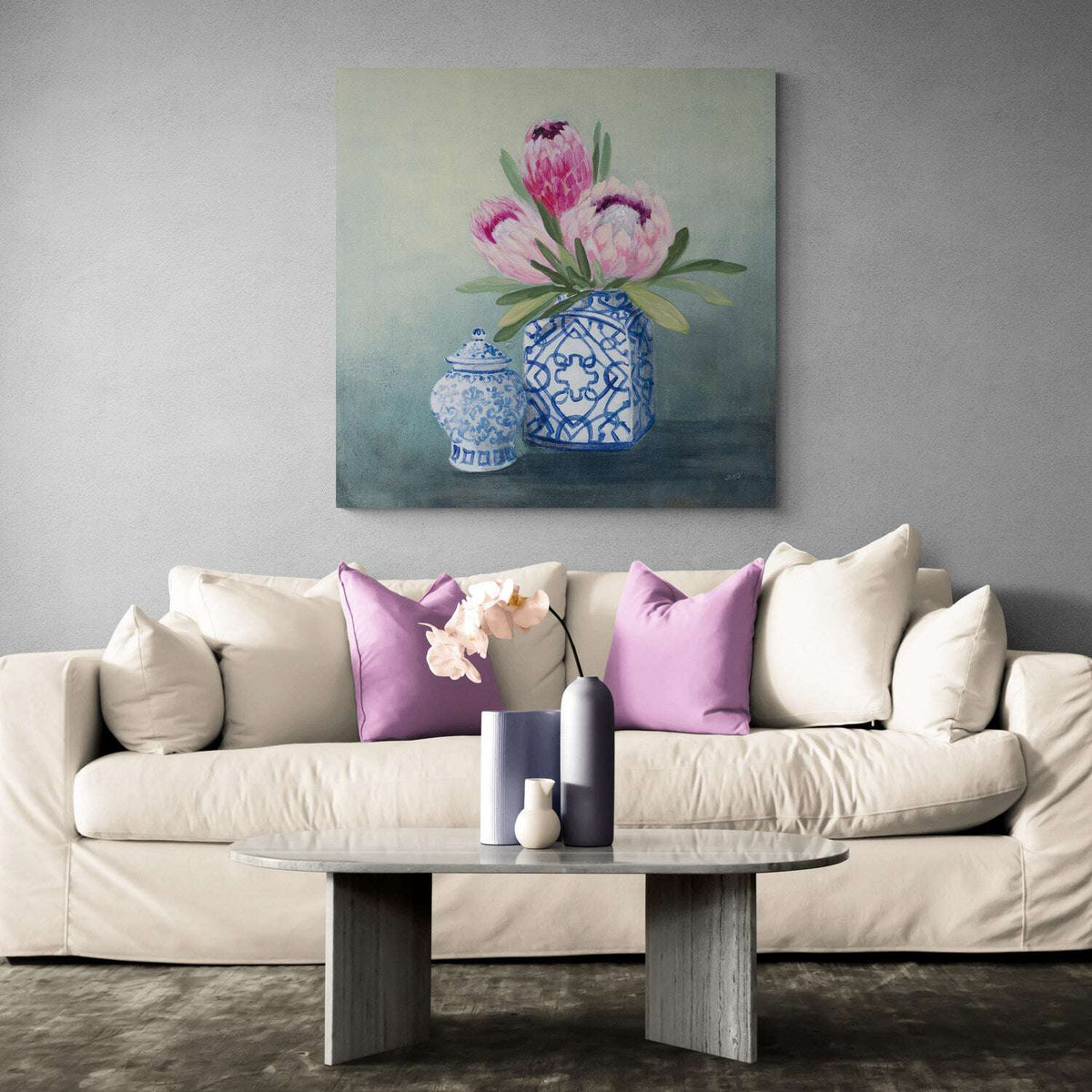 Protea Chinoiserie II