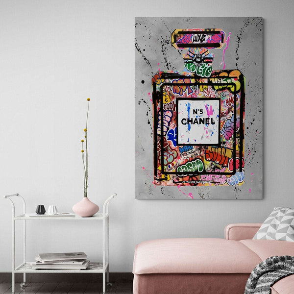  LiuHR I Will Love You Forever Boy and Girl Street Graffiti  Canvas Art Poster and Wall Art Print Picture Modern Home Bedroom Decor  Painting Unframed, 24x36inch(60x90cm): Posters & Prints