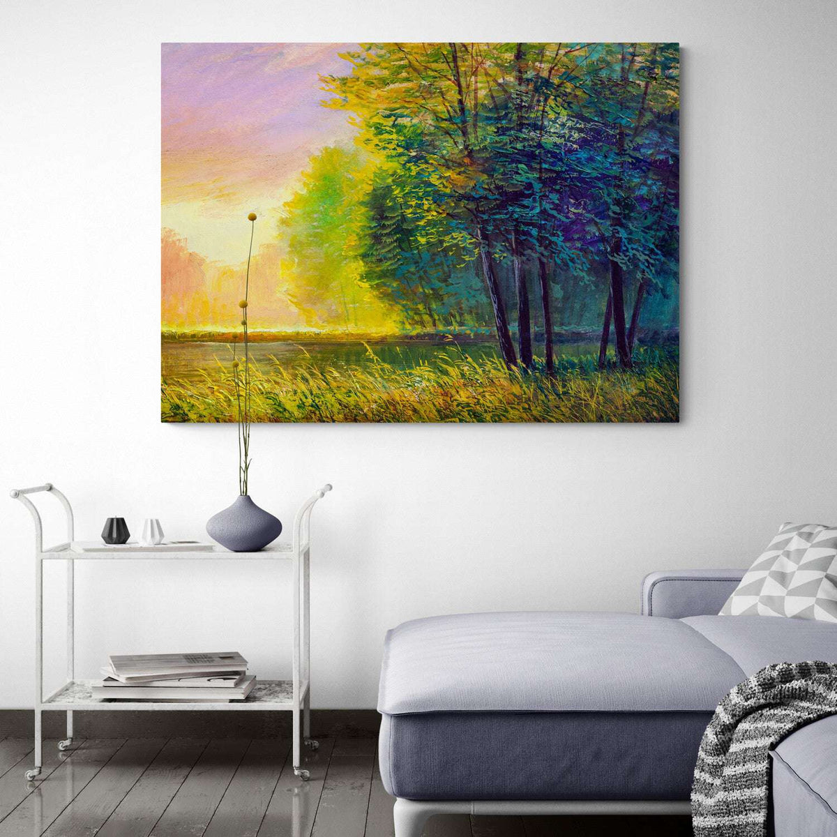 Sun Drenched Landscape