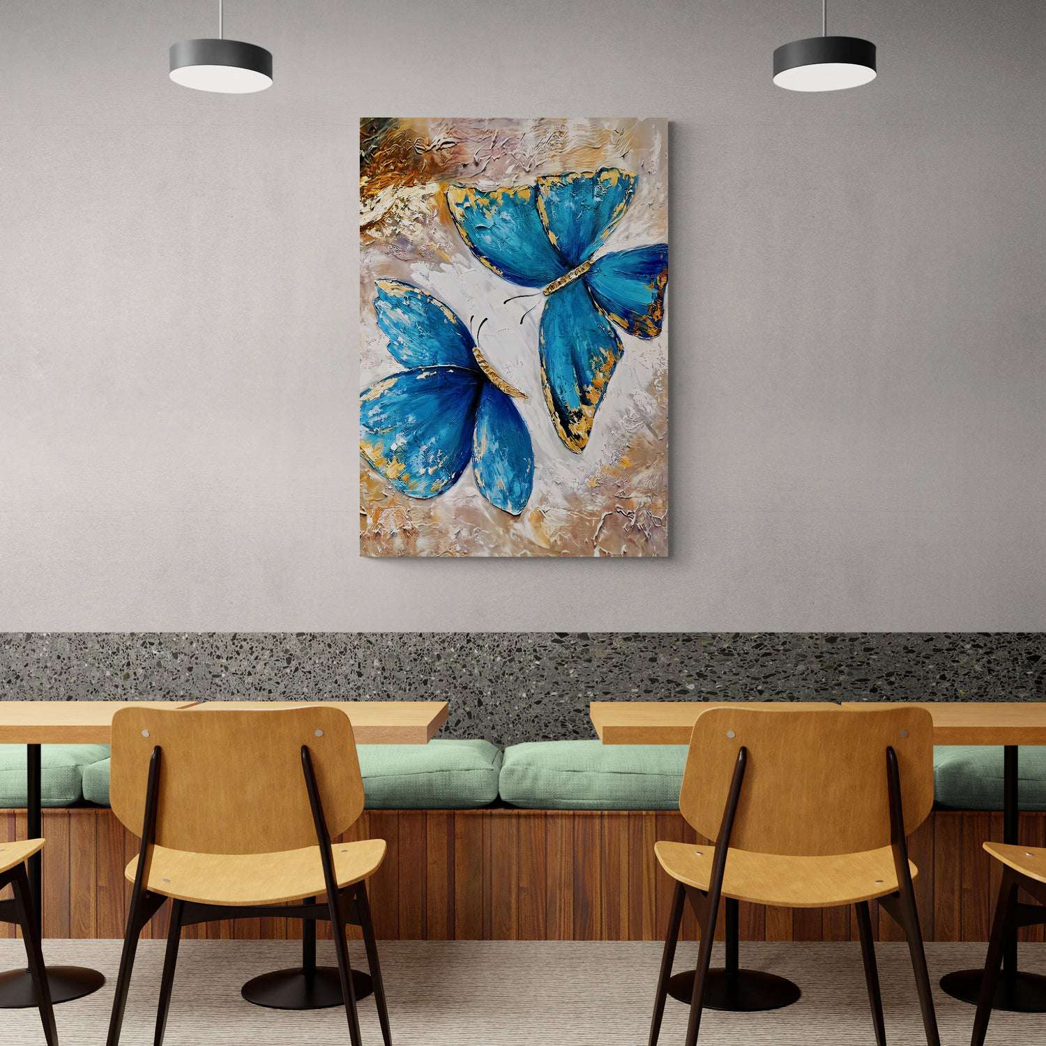 Blue Butterflies