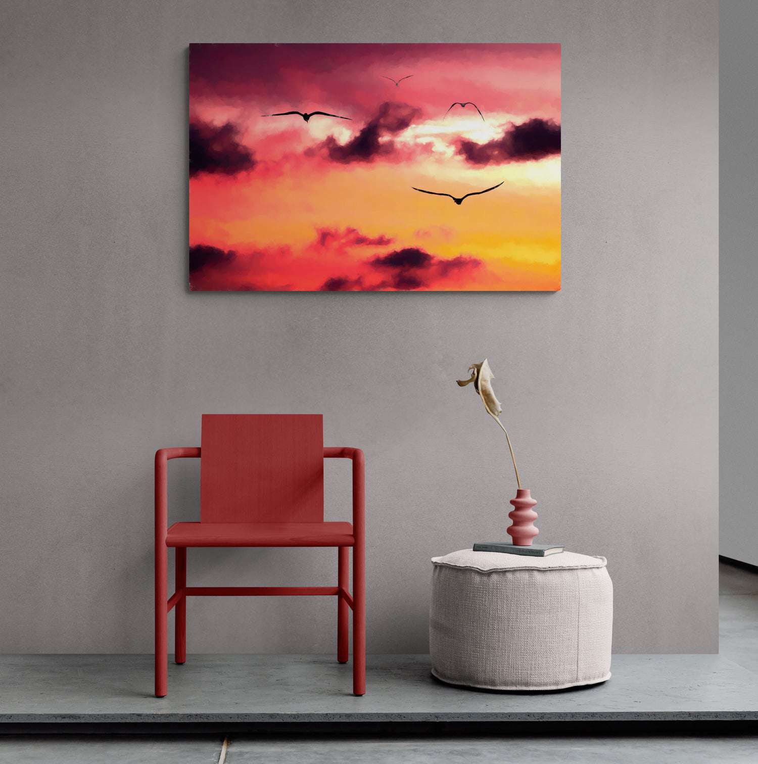 Sunset Birds