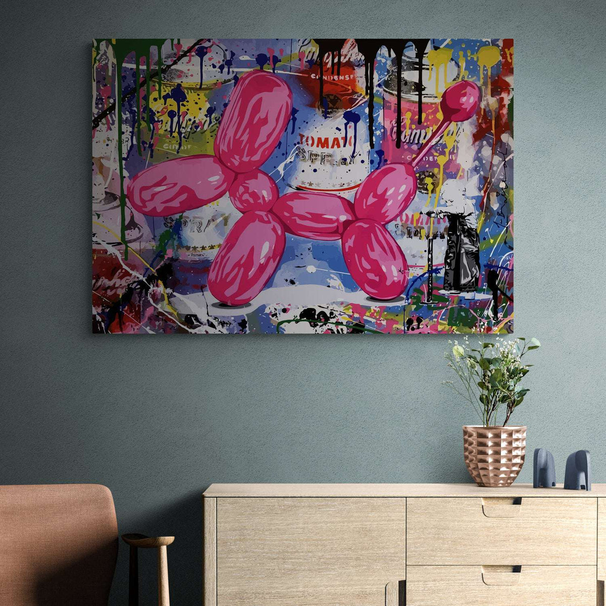 Pink Balloon Dog