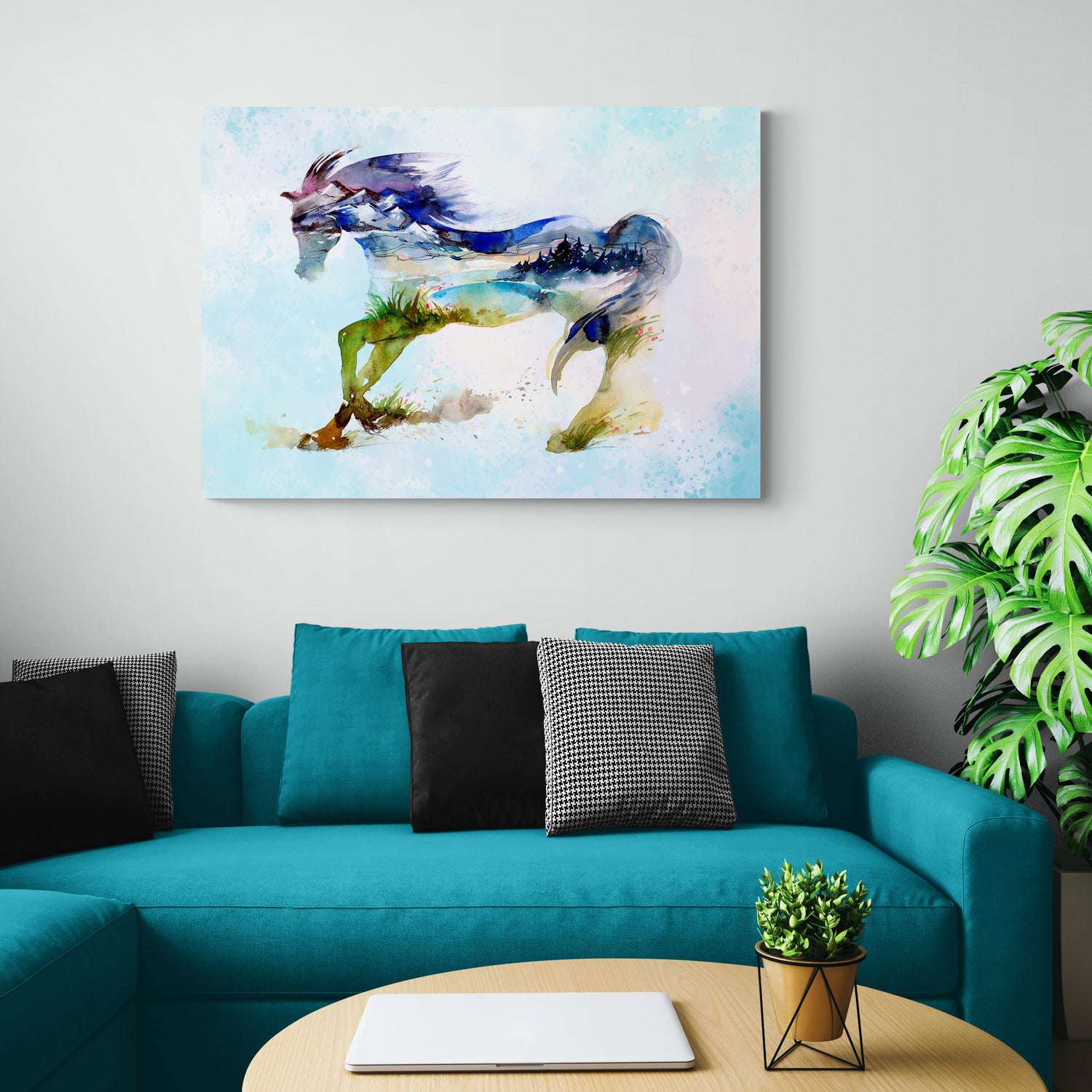 Abstract Horse
