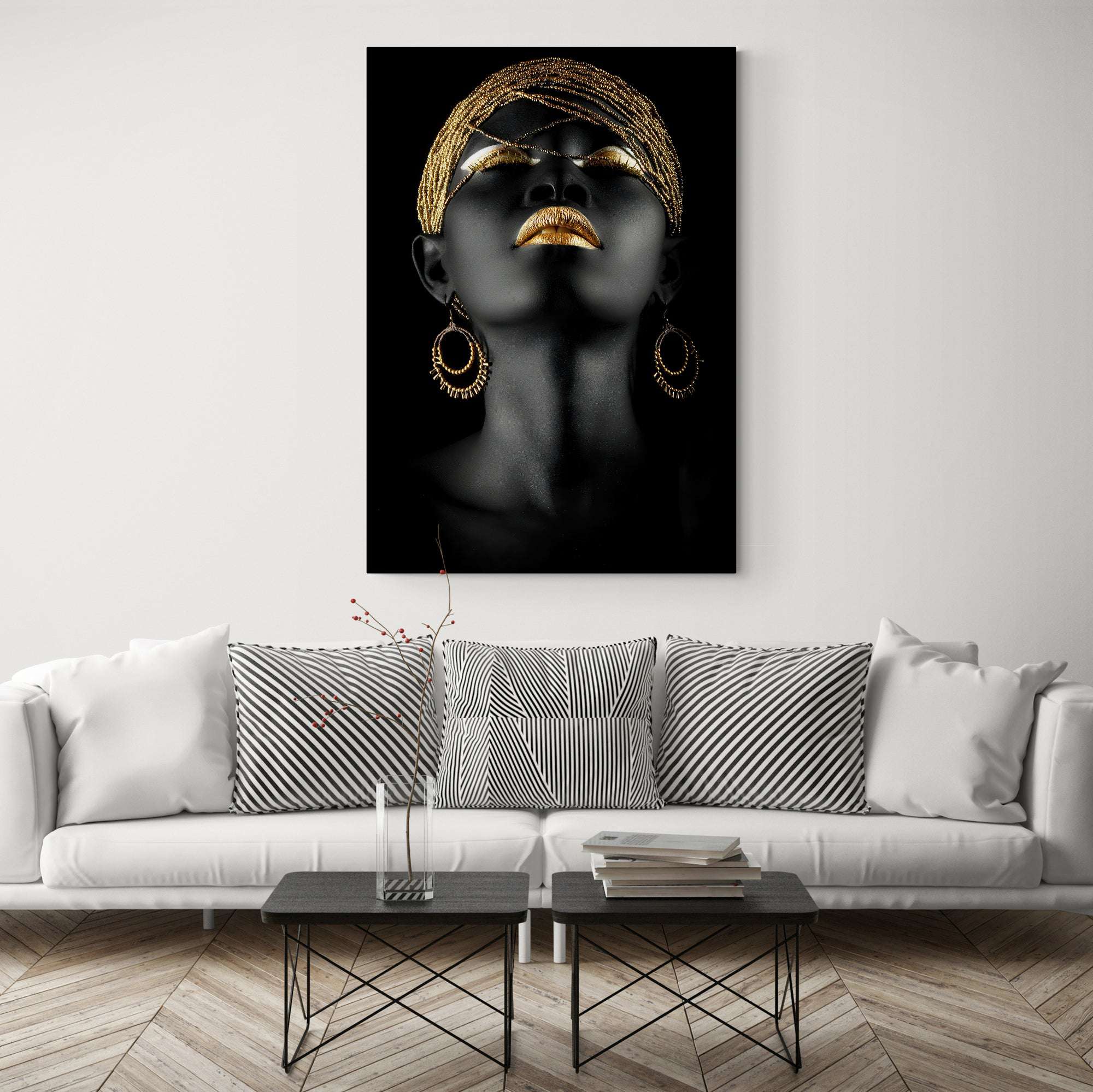 Black & Gold Woman