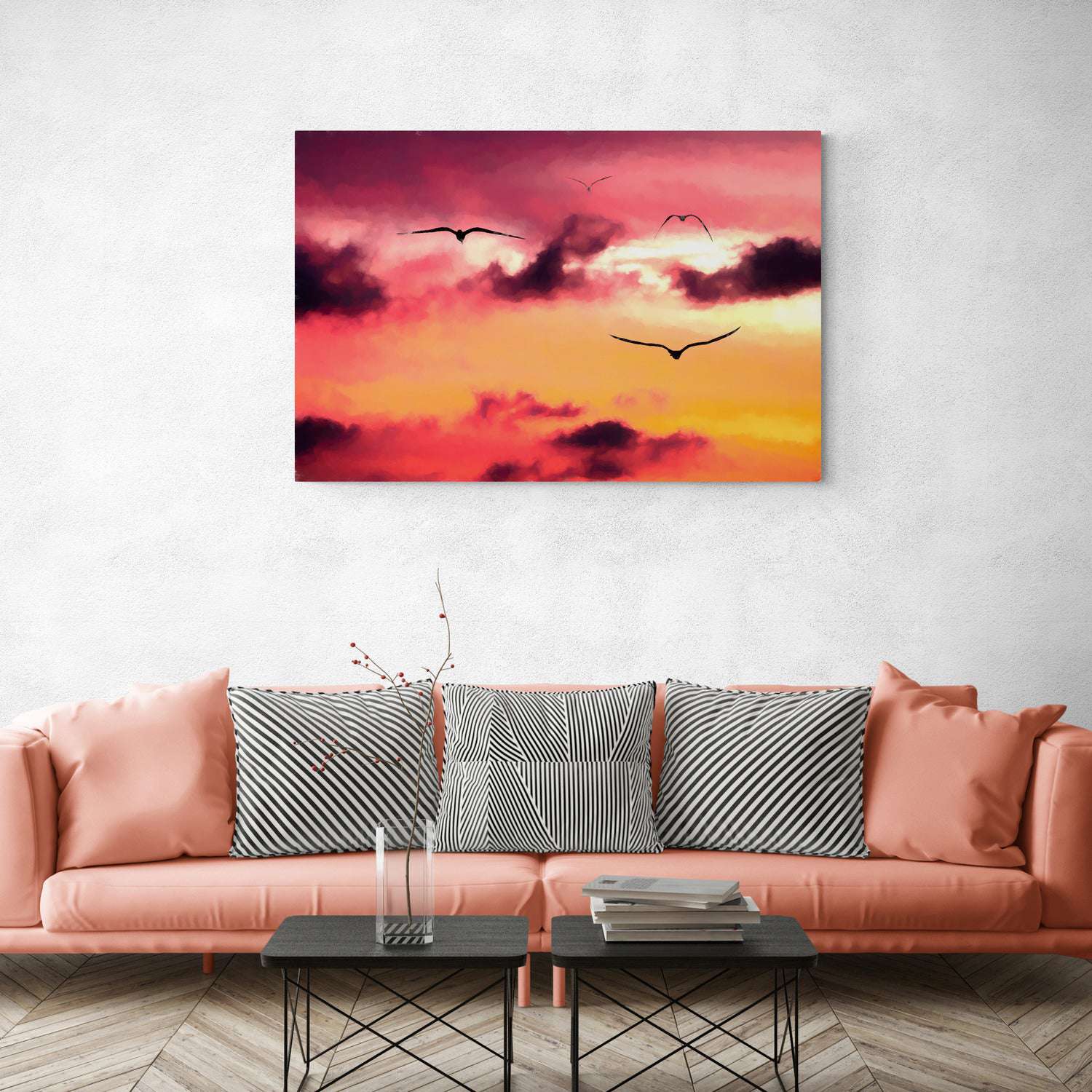 Sunset Birds
