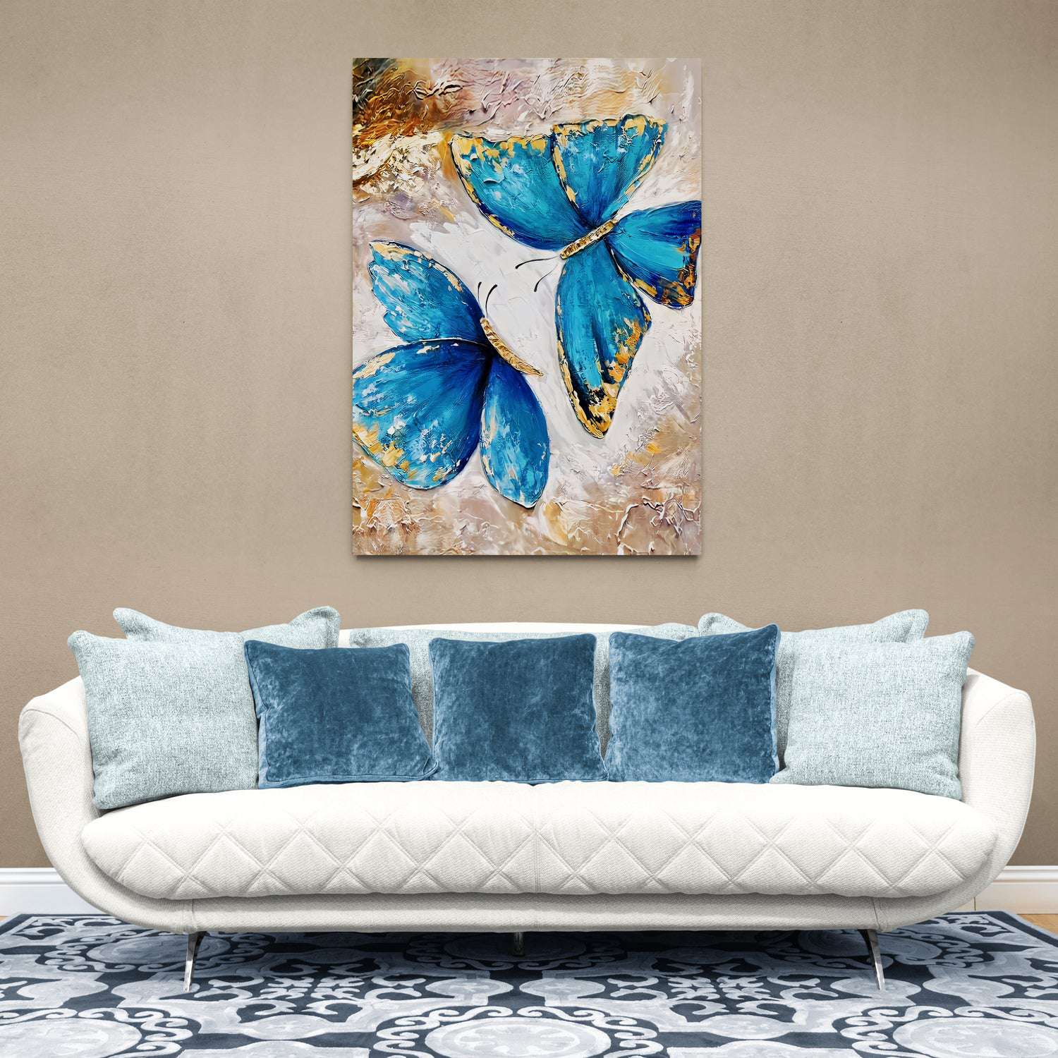 Blue Butterflies
