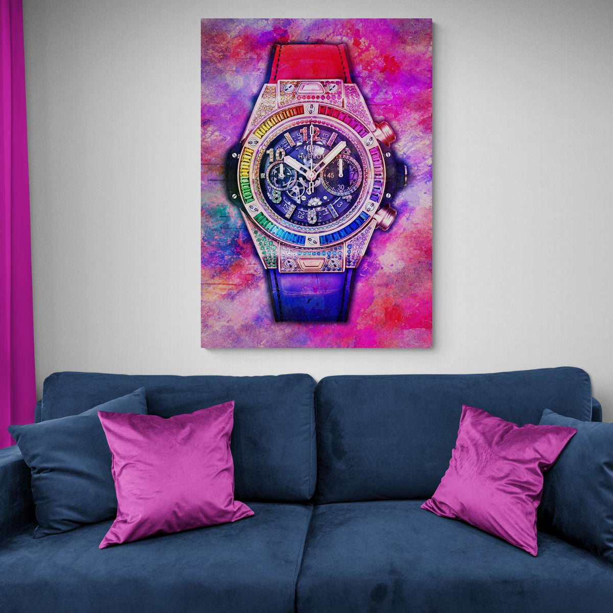 Pink Hublot Abstract