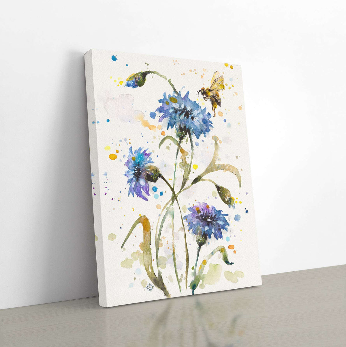 Cornflower and Bumblebee Dance