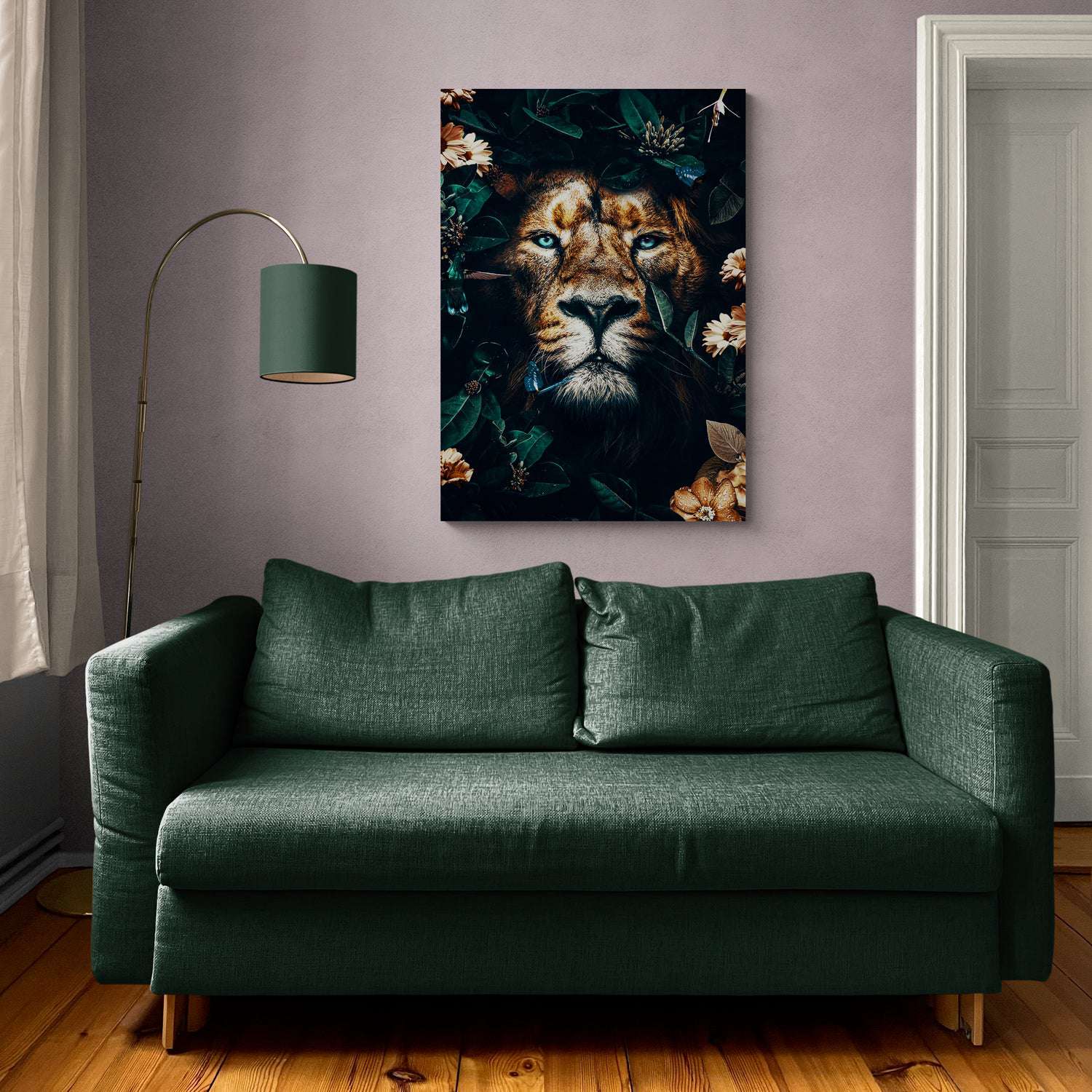 Floral Lion