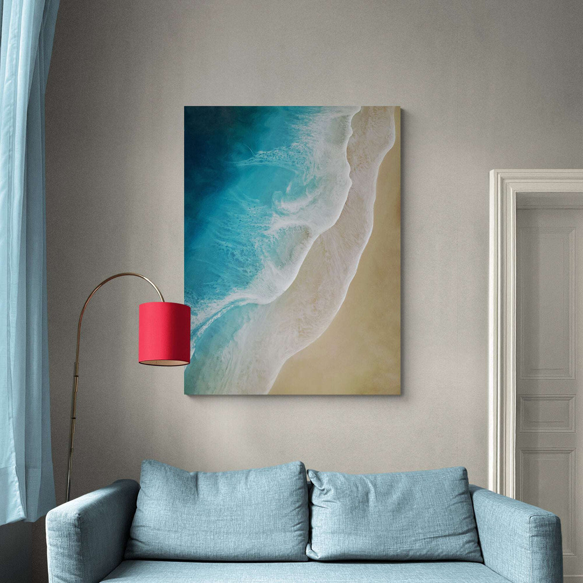 Aerial View Of The Sea