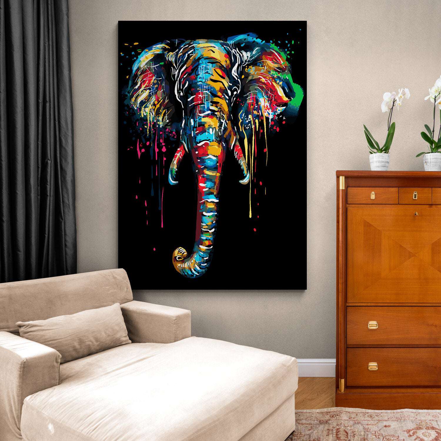 Abstract Elephant