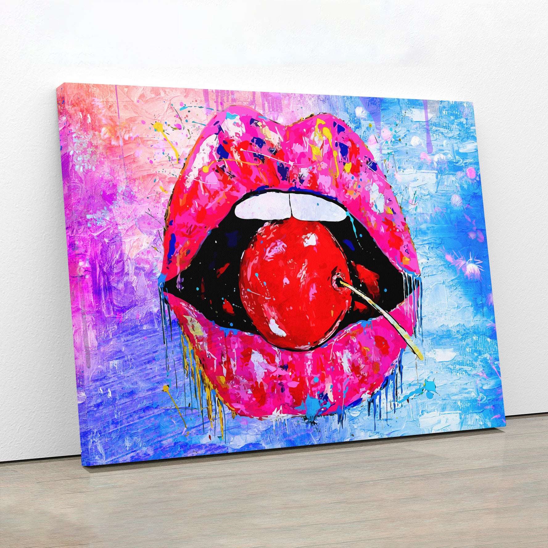 Graffiti Cherry Lips