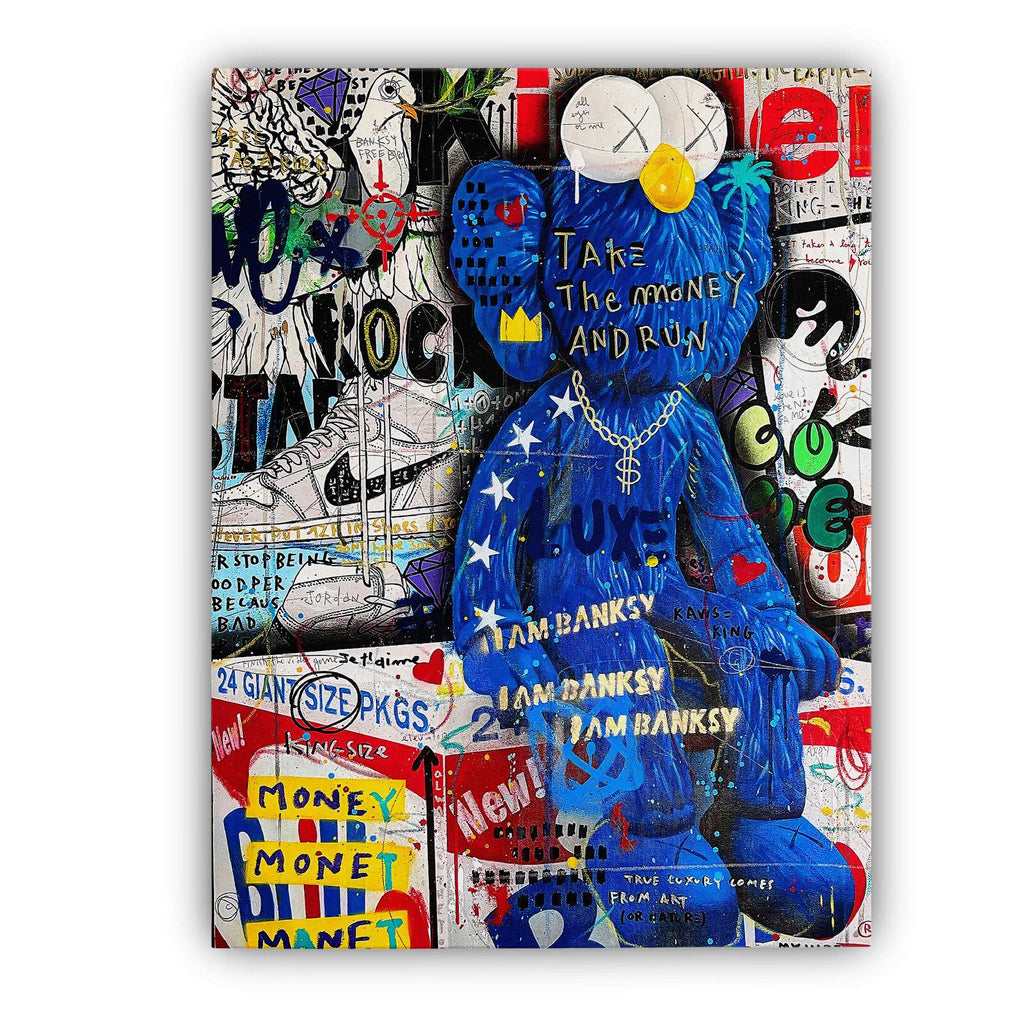 MOMA - 佳代さま専用KAWS 特注額装パズル　ブラックフレーム＋Monblanc葉書 MoMA Design Store】MoMA限定のKAWSパズルや、グッドデザインな